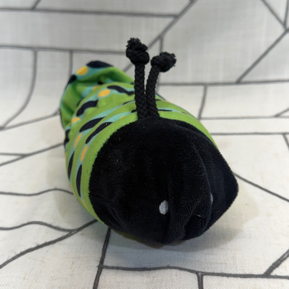 Kiwico Reversible Plush OS Multi Caterpillar to Swallowtail Butterfly Toy